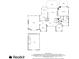 Detailed floor plan showcasing the layout of the home, including room dimensions and spatial relationships at 1483 Jones Rd, Roswell, GA 30075