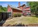 Spacious backyard with walk way and partial fence at 1145 Verandah Se Ln, Atlanta, GA 30316
