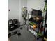 This garage has a water heater and storage shelves at 14 Ledgemont Way, Acworth, GA 30101