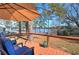 Spacious outdoor deck overlooking a picturesque lake view, surrounded by mature trees and lush landscaping at 24 Allatoona Landing Rd #29, Cartersville, GA 30121