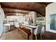 Open layout showcases dining area with seamless flow to modern kitchen and bright living space at 3473 Regalwoods Dr, Atlanta, GA 30340