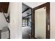 View of the attached garage with fan and natural light at 3473 Regalwoods Dr, Atlanta, GA 30340