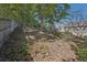 Private backyard bordered by mature trees, offering a serene and natural setting at 4950 Luke Dr, Cumming, GA 30040