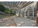 Inviting backyard featuring a wooden pergola over a flagstone and concrete patio at 4950 Luke Dr, Cumming, GA 30040