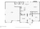 Layout showcasing the home's first floor with kitchen, dining, living, and garage dimensions at 4950 Luke Dr, Cumming, GA 30040