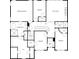 Detailed floor plan showing the layout of the home, including bedrooms, bathrooms, and living spaces at 1930 Collins Hill Rd, Lawrenceville, GA 30043
