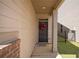 Inviting front porch with a decorative wreath and a charming entrance at 3045 Hendrick Dr, Mcdonough, GA 30253