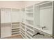 Spacious walk-in closet with adjustable shelving and ample storage, great for organization at 3045 Hendrick Dr, Mcdonough, GA 30253