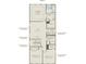 Second floor plan featuring an owner's suite, loft, laundry, two bedrooms and two bathrooms at 104 Briargate Dr, Johns Creek, GA 30097