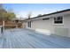 Backyard deck with plenty of room for entertaining guests or to relax in the sun at 1752 Atherton Dr, Decatur, GA 30035