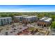 An aerial view of the neighborhood buildings with ample parking at 112 Rogers Ne St # 503, Atlanta, GA 30317