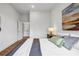 A cozy bedroom with a comfortable bed and tasteful decor at 112 Rogers Ne St # 503, Atlanta, GA 30317