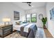 Serene main bedroom with a comfortable bed, modern furnishings, and plenty of natural light from large windows at 112 Rogers Ne St # 503, Atlanta, GA 30317