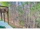 A deck with wooded backyard views offering natural beauty and privacy at 2417 Tree Arbor Way, Marietta, GA 30064