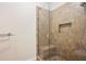 Modern tiled shower with glass door and built-in niche at 2417 Tree Arbor Way, Marietta, GA 30064