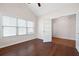 Inviting office with abundant natural light, hardwood floors, and French doors at 2417 Tree Arbor Way, Marietta, GA 30064