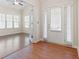 Inviting office with abundant natural light, hardwood floors, and French doors at 2417 Tree Arbor Way, Marietta, GA 30064