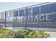 The Heritage at Roswell sign overlooking the community tennis courts at 5210 Davenport Pl, Roswell, GA 30075