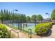 Well-maintained community tennis court surrounded by lush landscaping and fencing at 5210 Davenport Pl, Roswell, GA 30075