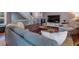 Comfortable living room showcasing a plush sofa, hardwood floors, and stylish decor at 58 Basswood Cir # 29, Atlanta, GA 30328