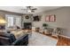 Inviting living room with a fireplace, comfortable seating, and decor at 58 Basswood Cir # 29, Atlanta, GA 30328