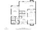 Detailed first floor plan showing kitchen, living room, bedroom, and dining area dimensions at 165 River Ridge Ln, Roswell, GA 30075