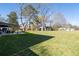 Large grassy backyard showing the spacious property at 399 W Sandtown Sw Rd, Marietta, GA 30064