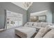 Spacious living room featuring neutral tones, a vaulted ceiling, and plenty of natural light at 4020 Inman Park Lane, Buford, GA 30519