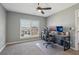 Office space has grey walls and lots of natural light at 4020 Inman Park Lane, Buford, GA 30519