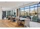 Community lounge area with floor-to-ceiling windows offering an abundance of natural light at 2520 Peachtree Rd # 602, Atlanta, GA 30305