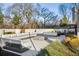 Outdoor lounge seating area with lush greenery and modern design at 2520 Peachtree Rd # 602, Atlanta, GA 30305