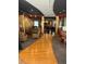 Lobby featuring patterned carpet, modern lighting and chairs at 390 17Th St # 2059, Atlanta, GA 30363