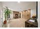 Grand bathroom with a fireplace, tile floors, and a vanity with plenty of space at 595 Overbrook Nw Dr, Atlanta, GA 30318