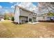 Well-maintained backyard with a patio, perfect for outdoor relaxation and entertaining at 4015 Embassy Way, Lilburn, GA 30047