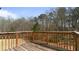 Inviting outdoor deck provides a relaxing space for enjoying nature at 2160 Liberty Hts, Fairburn, GA 30213
