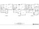 Three-story floor plan showcasing the home's layout with measurements for each room and the total area at 4980 Wildeoak Trl, Douglasville, GA 30135