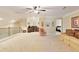 Large bonus room with neutral walls, carpet floors, and versatile space for work or entertainment at 4540 Brighton View Trl, Cumming, GA 30040