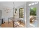 Cozy breakfast area with large windows and access to the outdoor deck at 152 Vinings Lake Ct, Mableton, GA 30126