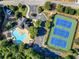 A pool and tennis courts are among the community amenities at 152 Vinings Lake Ct, Mableton, GA 30126