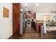 Modern kitchen with stainless steel appliances, granite countertops, and ample storage space at 2531 Paul Nw Ave, Atlanta, GA 30318