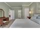 Cozy bedroom with neutral tones and carpet flooring at 2930 Monticello Dr, Cumming, GA 30041