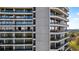 Exterior showcasing private balconies; ideal for enjoying fresh air and outdoor living right at your doorstep at 2660 Peachtree Nw Rd # 26F, Atlanta, GA 30305