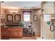 Well-appointed bathroom with double sink vanity, granite countertop, and glass-enclosed shower at 5494 Princeton Oaks Ln, Sugar Hill, GA 30518