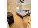 Bedroom featuring a bed, dresser, ceiling fan, and natural light at 1194 John Collier Rd, Atlanta, GA 30318