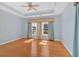 Inviting bedroom with abundant light, and hardwood floors at 2445 Ridgelake Dr, Villa Rica, GA 30180