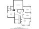 Second floor layout featuring multiple bedrooms, bathrooms, closets and hallway with open to below space at 2445 Ridgelake Dr, Villa Rica, GA 30180