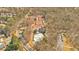 Aerial view showcasing community amenities, including swimming pools, tennis courts, and beautifully landscaped grounds at 4342 Richmond Nw Pl, Acworth, GA 30101