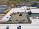 Overhead shot of a rooftop deck offering spacious lounging and city views at 490 Marietta Nw St # 105, Atlanta, GA 30313