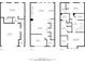 Detailed floor plan showcasing the layout of the home, including room dimensions and spatial relationships at 234 Retreat Ln, Canton, GA 30114