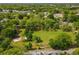 Aerial view of a green park surrounded by lush trees and foliage at 646 Catherine Sw St, Atlanta, GA 30310